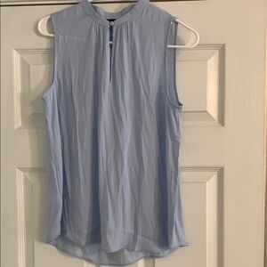 Sleeveless Light Blue Women's Top